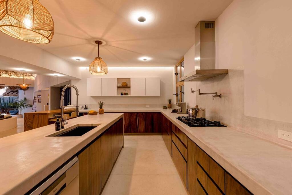 La Gema Escondida Villa Puerto Escondido  Bagian luar foto