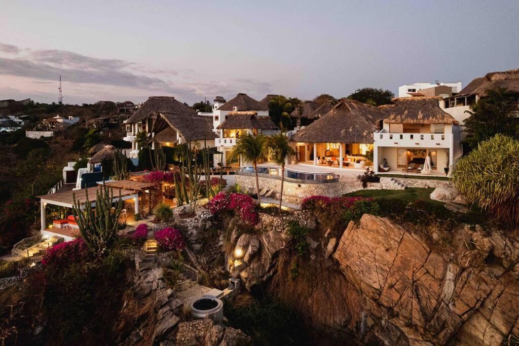 La Gema Escondida Villa Puerto Escondido  Bagian luar foto