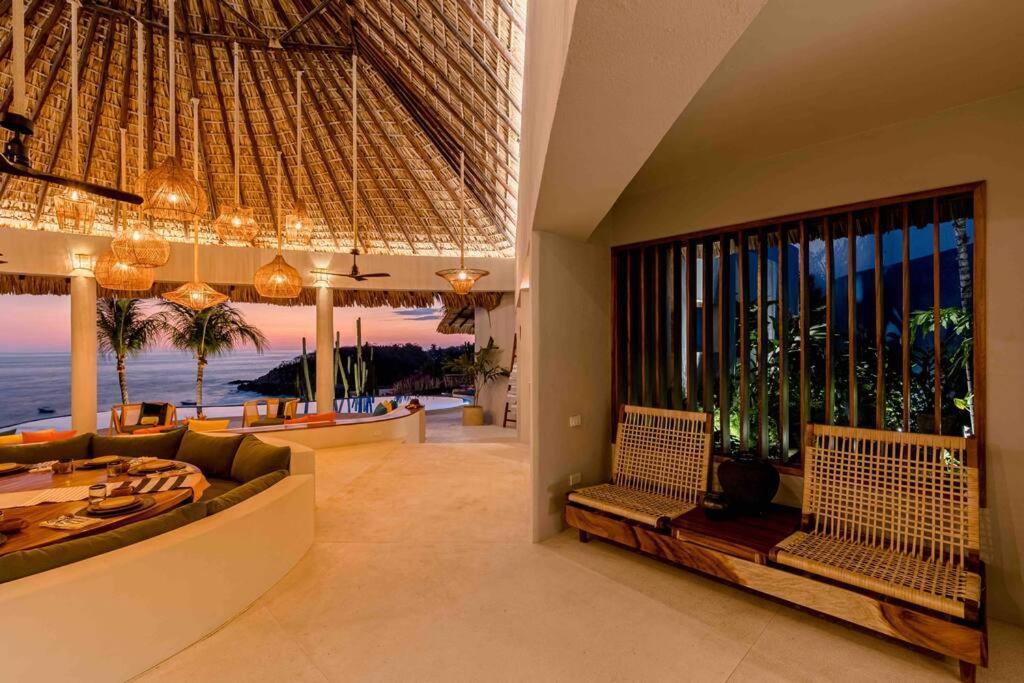 La Gema Escondida Villa Puerto Escondido  Bagian luar foto