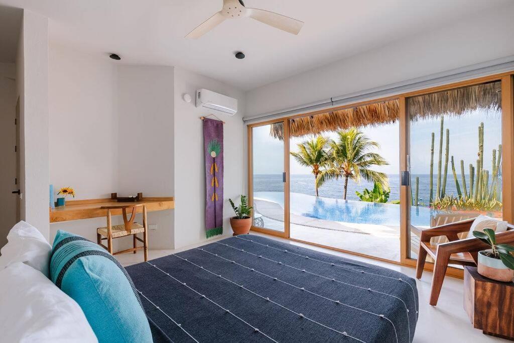 La Gema Escondida Villa Puerto Escondido  Bagian luar foto